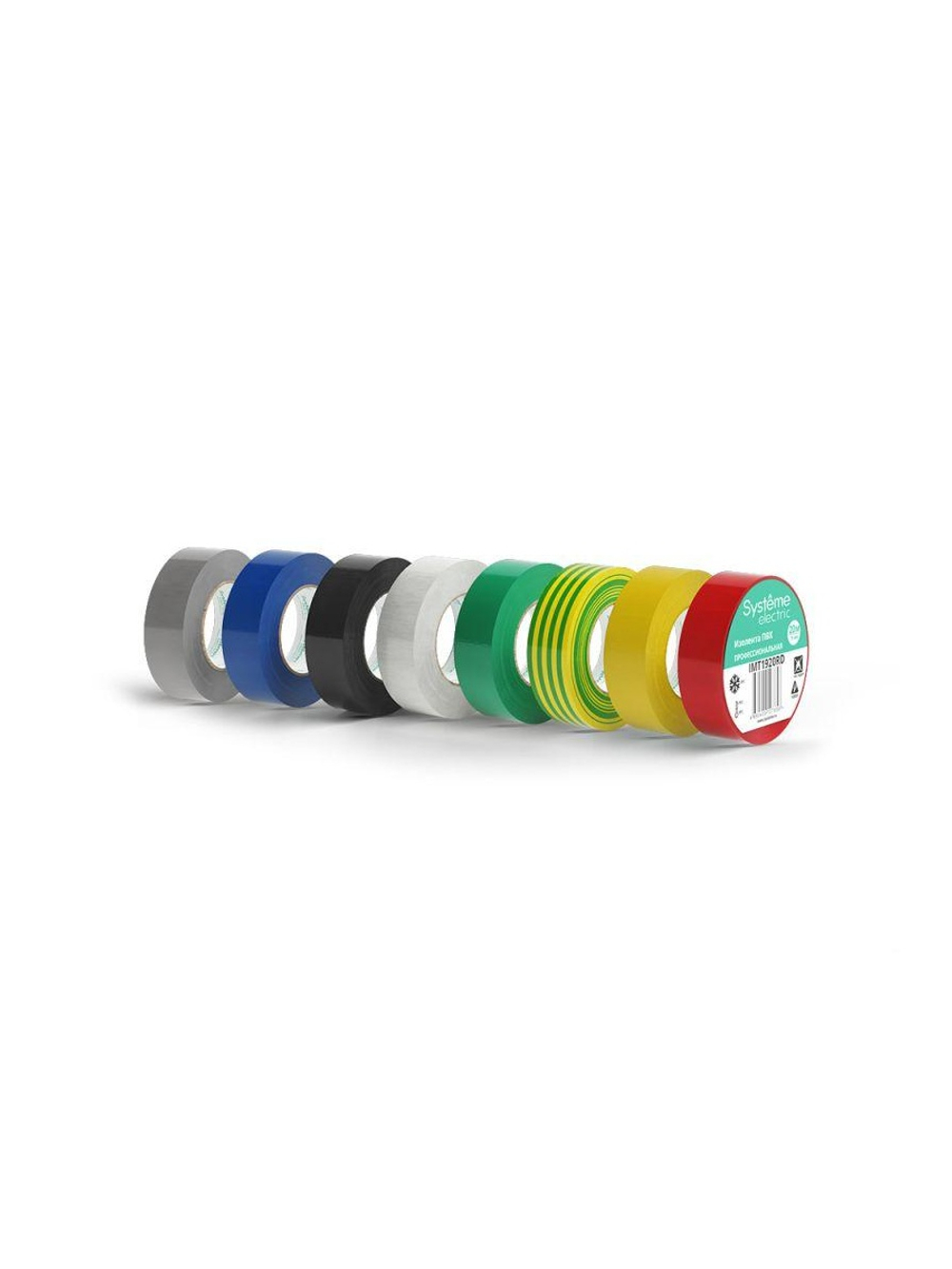 Изолента ПВХ 0.13х19мм (рул.20м) бел. SE IMT1920WH