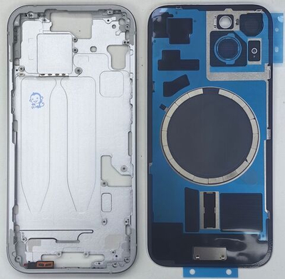 Корпус iPhone 15 Blue/ Синий ориг
