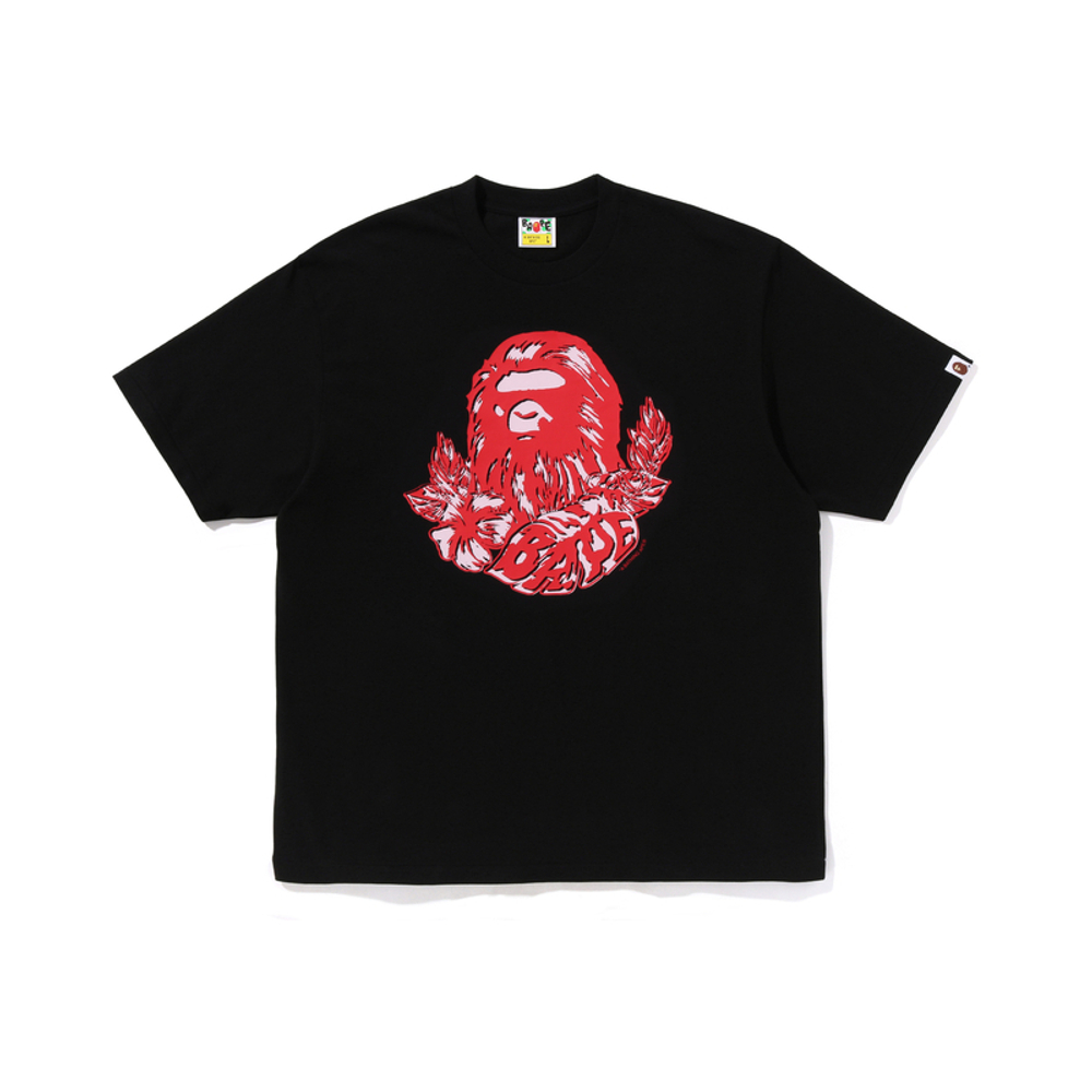 A Bathing Ape Bathing Ape Ss26 Футболка Cotton 0zxtem321101q черный