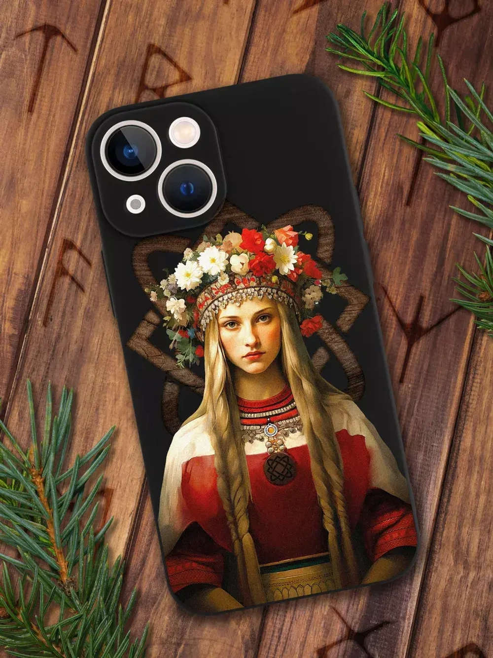 Чехол на iPhone 13 mini с принтом