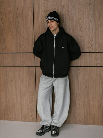 Худи UNIFORM Heavy Zip unf. коричневый