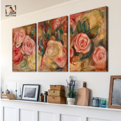 Картина karTTina "Сотворение Адама", 150 см х 70 см