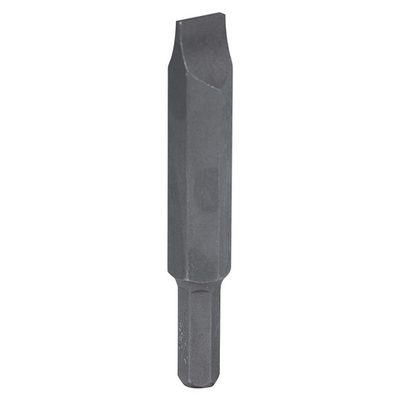 KING TONY (188012S) Вставка (бита) торцевая 5/16", L = 80 мм, Slotted, SL12.0 х 2.0 мм