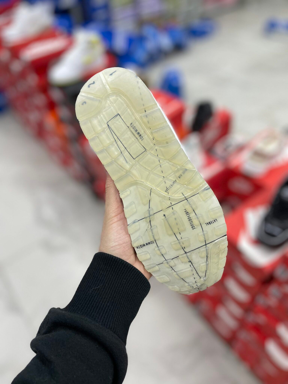 Nike Air Max 1 Schematic Sketch To Shelf