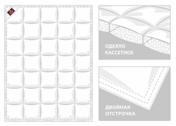 Одеяло теплое German Grass Grass Downline Silk Down Grass схема