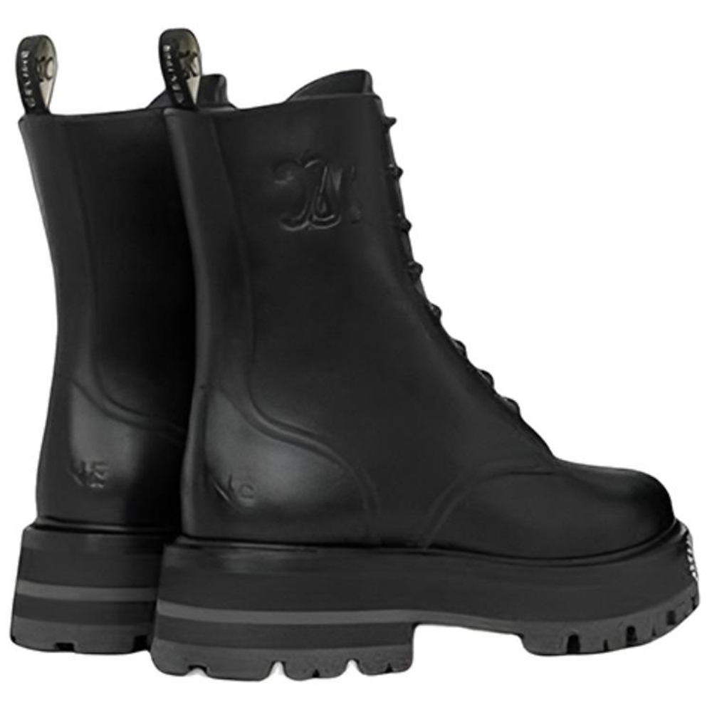CELINE Leather Ankle Boots Women"s Black