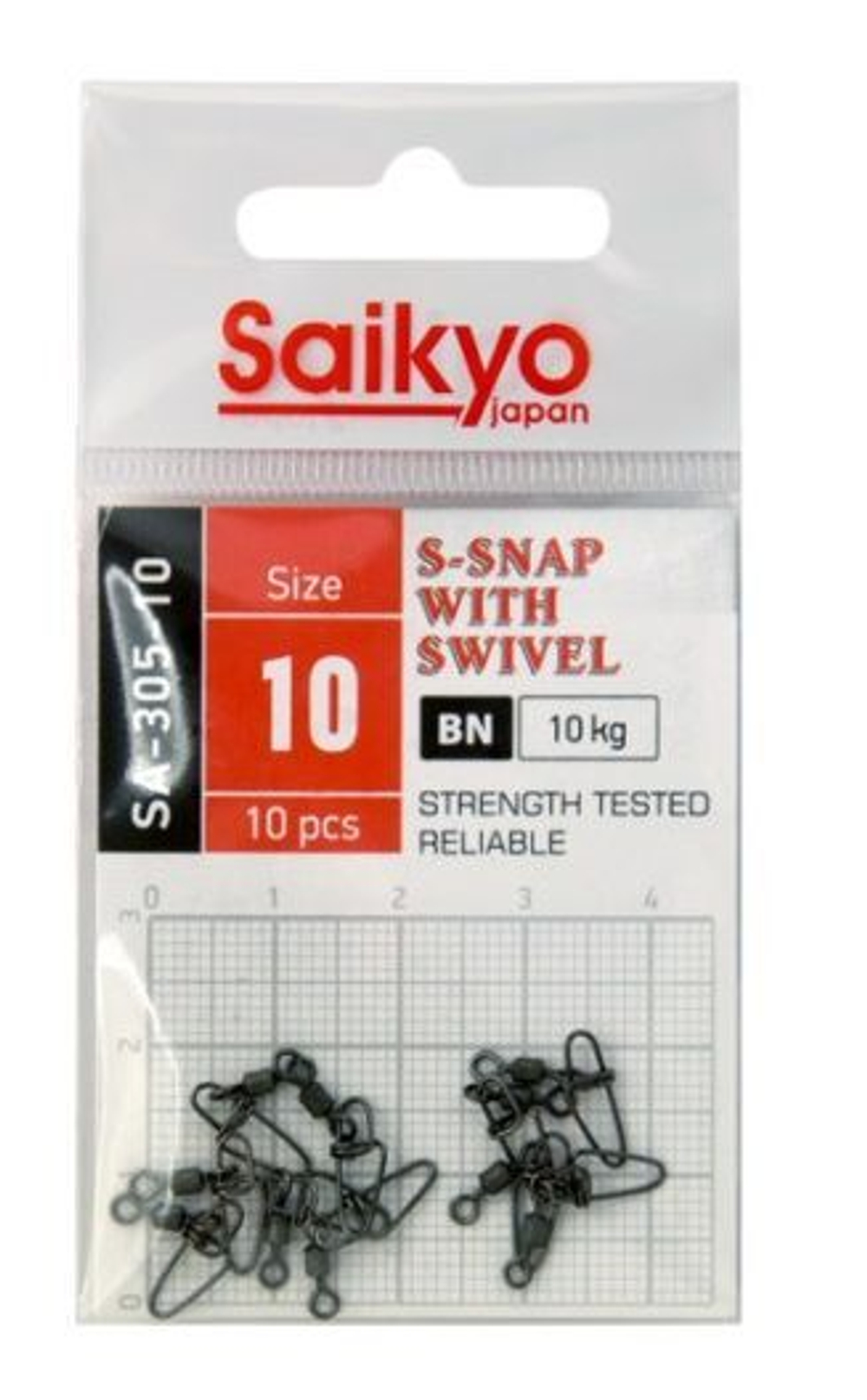Вертлюг с застежкой Saikyo SA-305