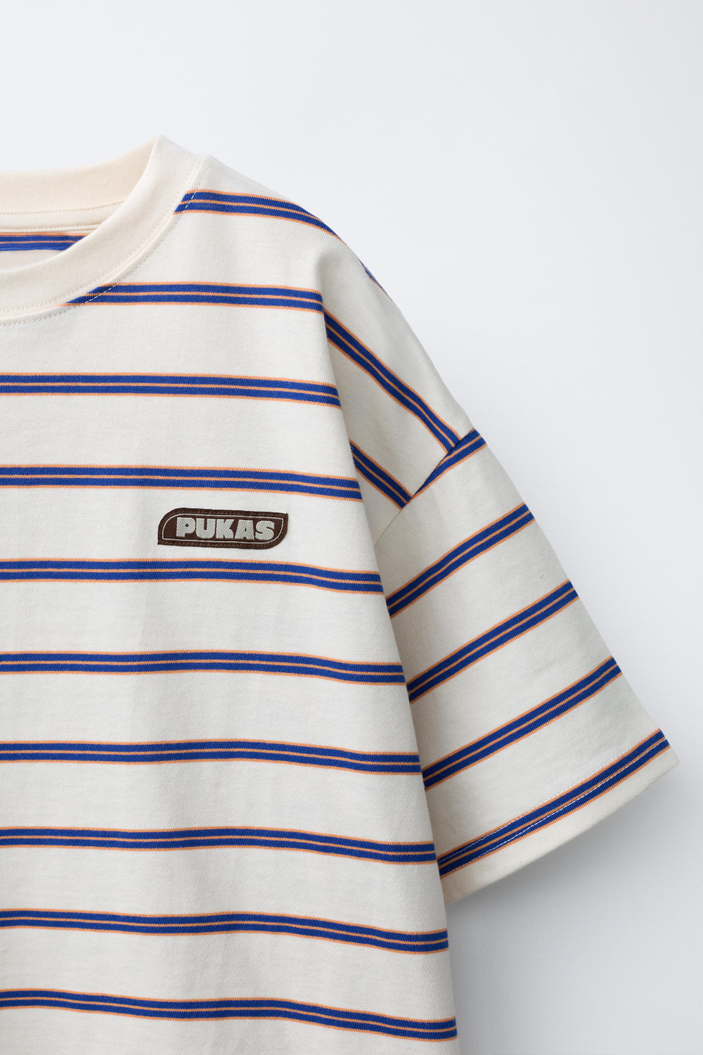 ZARA X PUKAS ФУТБОЛКА В ПОЛОСКУ PUKAS SURF, РАЗНОЦВЕТНЫЙ