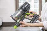 Пылесос беспроводной вертикальный аккумуляторный Greenworks 24В G24SVK4 с АКБ 4 А*ч и ЗУ, Арт. 4700607UB