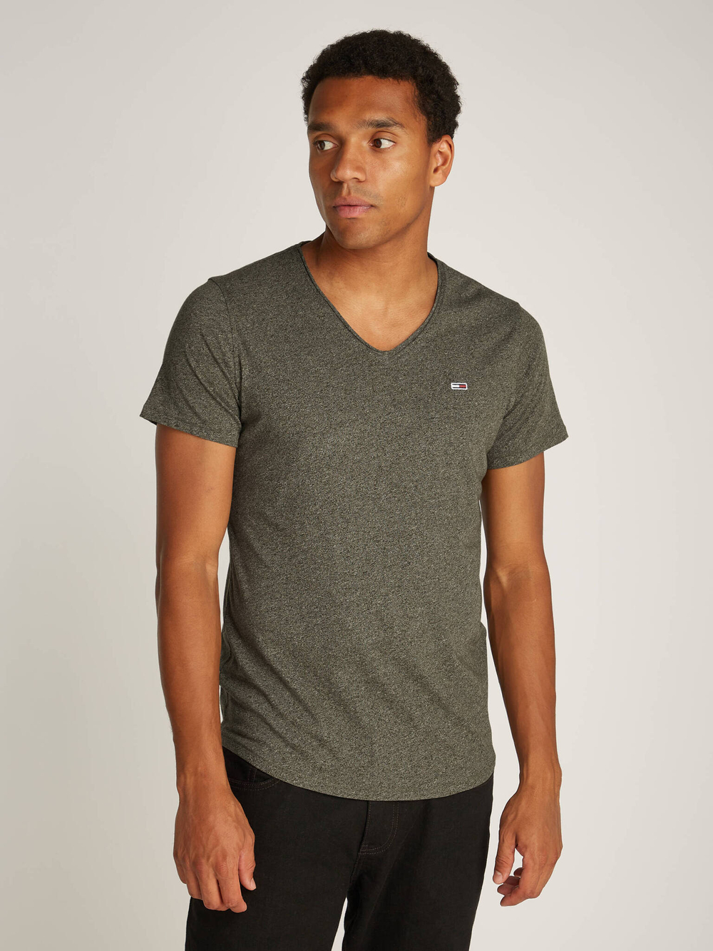 Футболка JASPE Tommy Jeans - серый(DM0DM09587)
