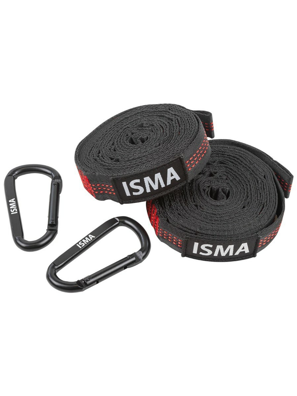 Лента для крепления гамака с карабинами ISMA ISMA-HS-002