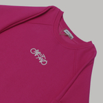 Raglan Sweatshirt Pink Peacock