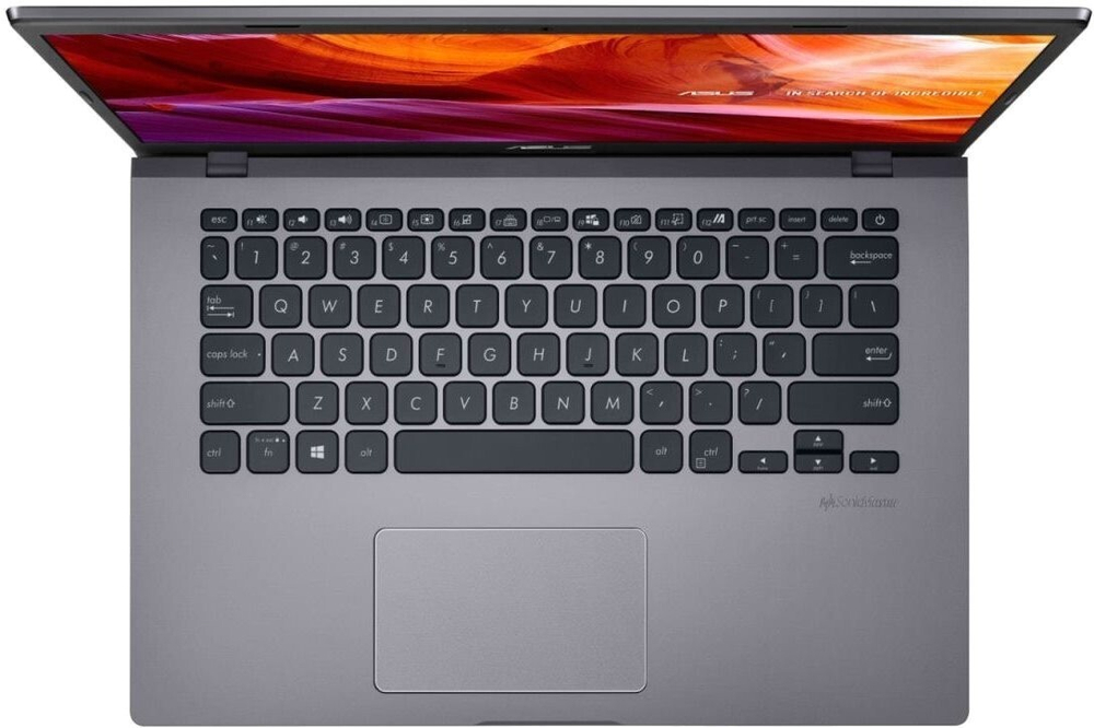 Ноутбук Asus VivoBook A409FA-BV571T 14;; WXGA/ Pentium Gold 5405U/ 4GB/ 128GB SSD/ noDVD/ WiFi/ BT/ Win10 (90NB0MS2-M08690)