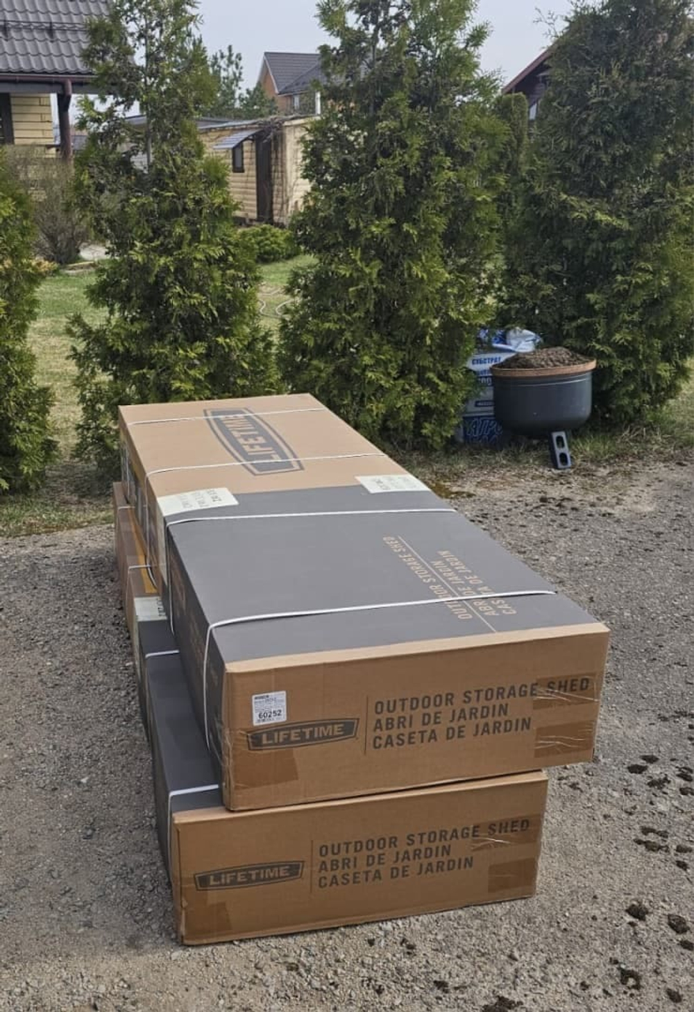 Пластиковый сарай LifeTime 7x9,5