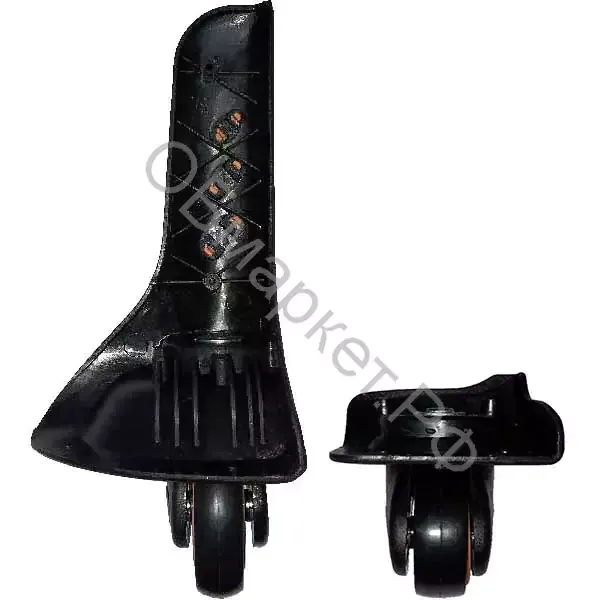 Колёса PLG-HK 22140, чёрные с оранжевой вставкой