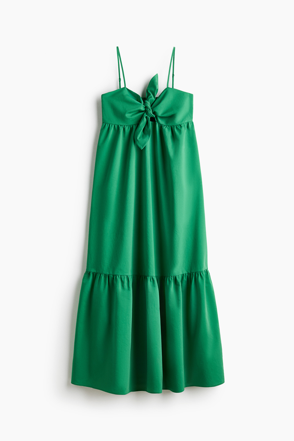 Платье с шнуровкой и ярусами - H&M