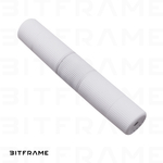 Коннектор RJ45 cat 6, герметичный соединитель для интернет кабеля (бочка), (белый/черный)
