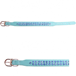 Lion Ошейник для собак со стразами AMG0819, Размер "S" (2х28см)