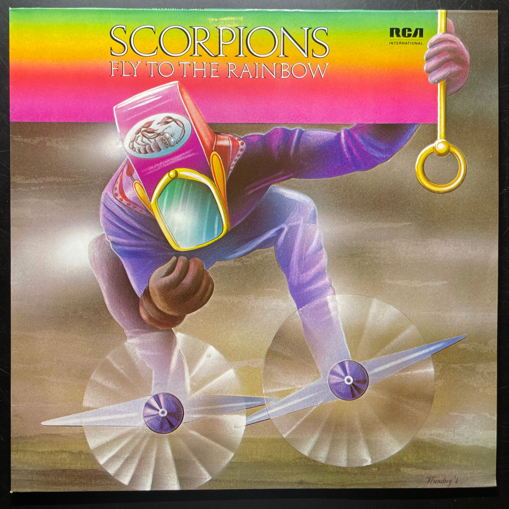 Scorpions ‎– Fly To The Rainbow (Германия 1985г.)