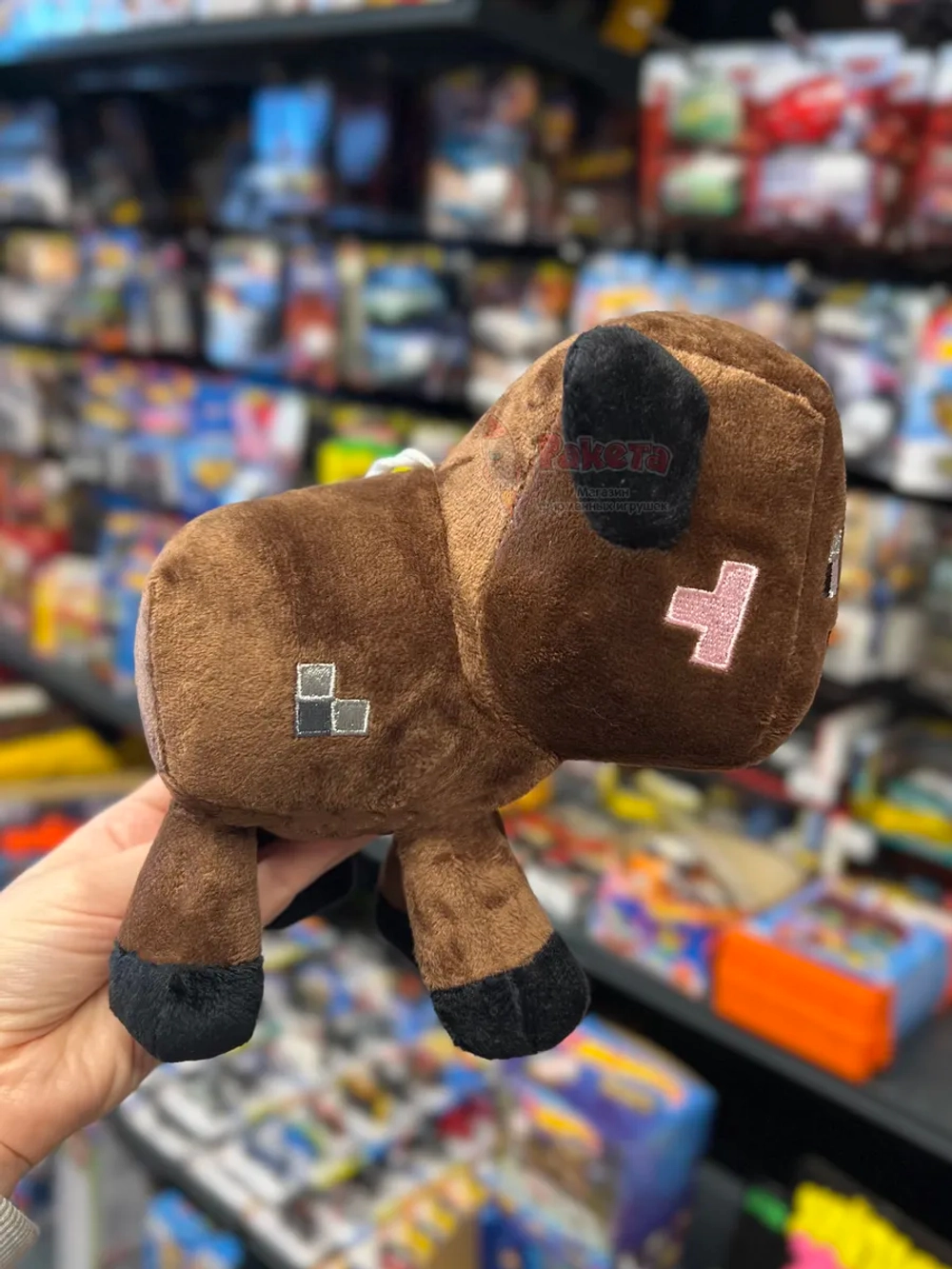 Мягкая игрушка Майнкрафт Minecraft Корова
