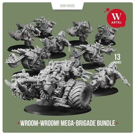 Комплект миниатюр Wroom!Wroom! Mega-Brigade Bundle