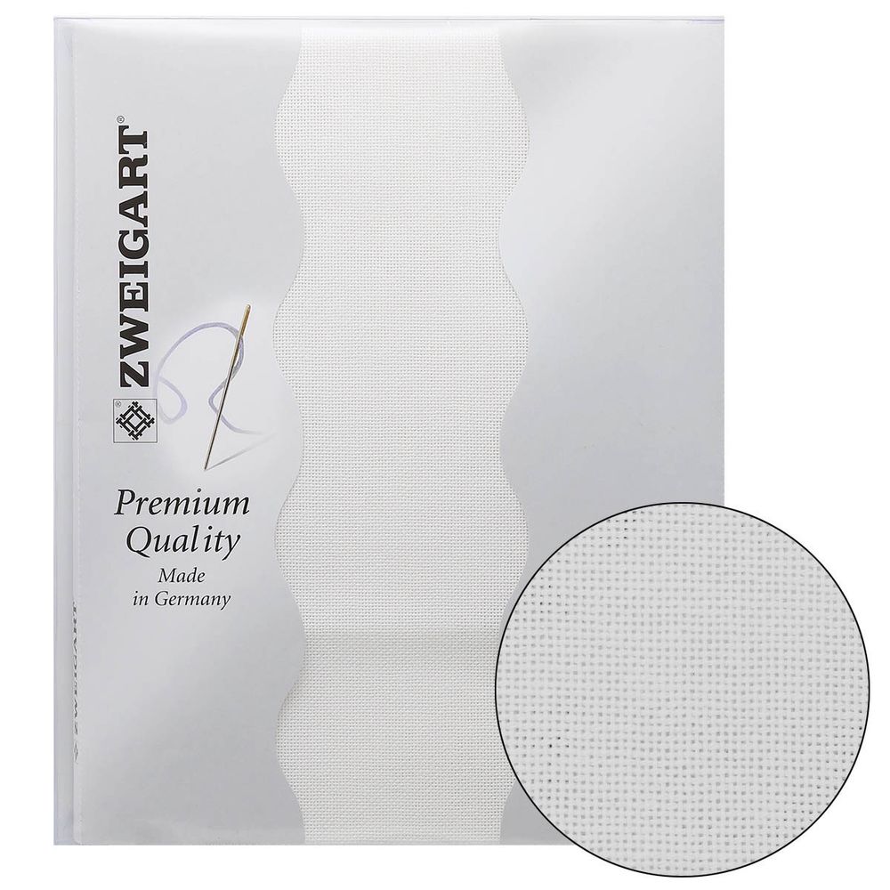 Канва Zweigart Linda Schulertuch 27 ct, 50х70см, 1235/1 Канва Zweigart Linda Schulertuch 27 ct, 50х70см, 1235/1