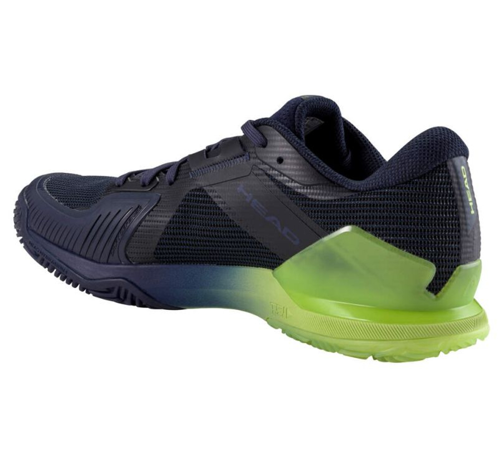 Мужские кроссовки для падела Head Sprint Pro 4.0 Padel — navy/lime