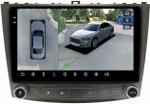 Магнитола для Lexus IS250 XE20 2005-2013 (ШГУ монохром) - FarCar BX10-360-9699 монитор 10.36" 2K QLED на Android 13, Быстрая, CarPlay, 4G SIM-слот, 4 камеры в комплекте