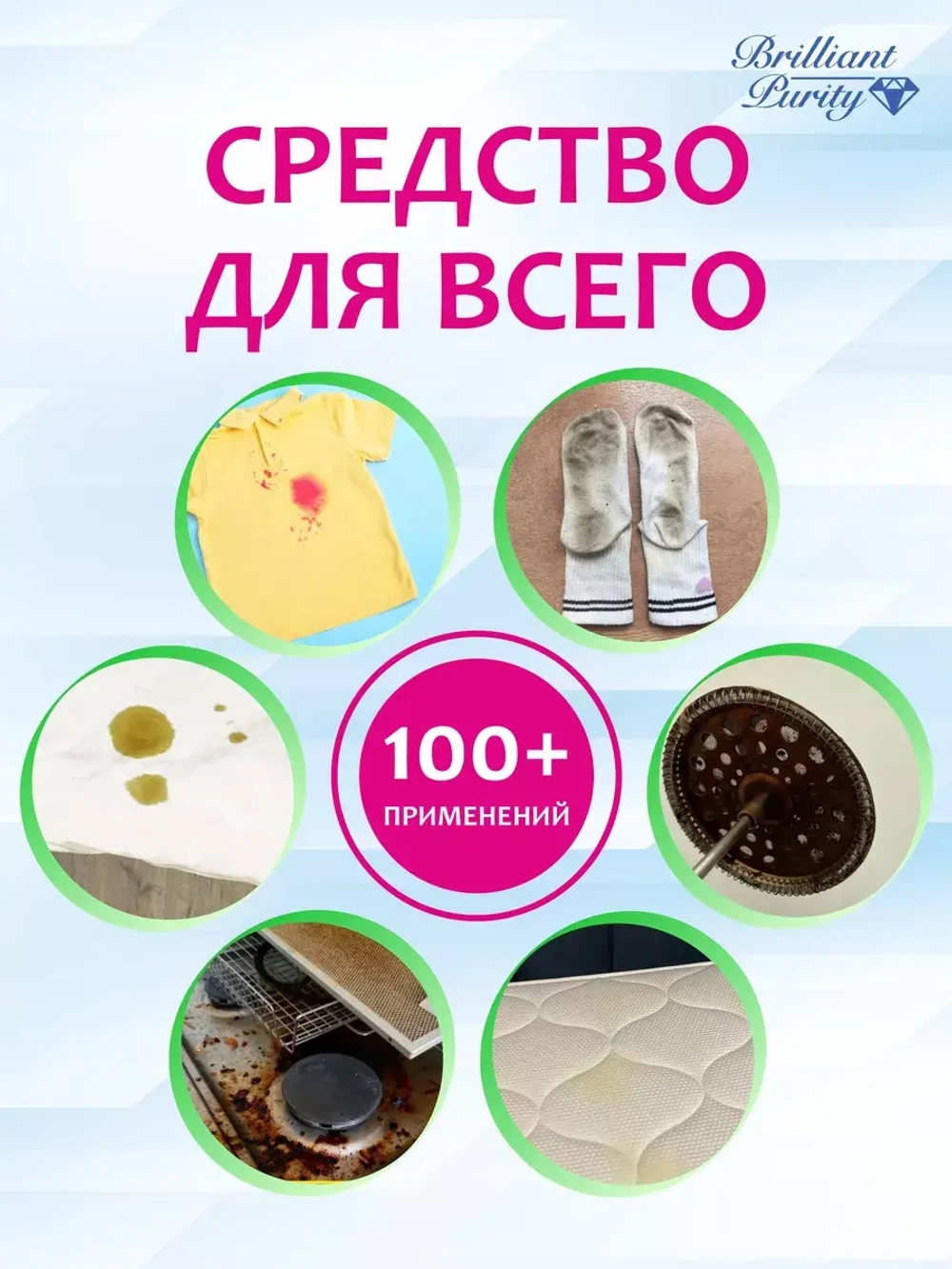 Кислородный отбеливатель, пятновыводитель, очиститель