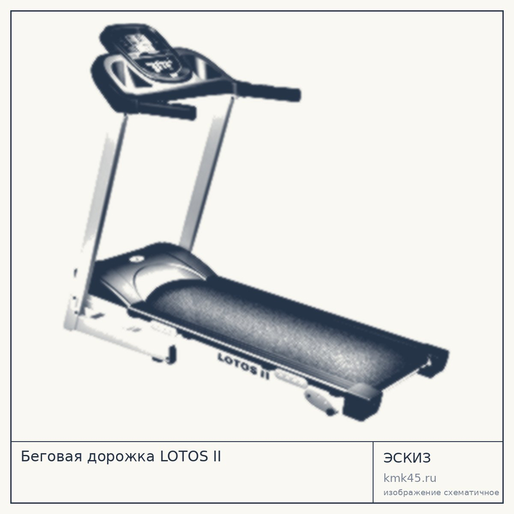 Беговая дорожка LOTOS II — от 43 000 ₽