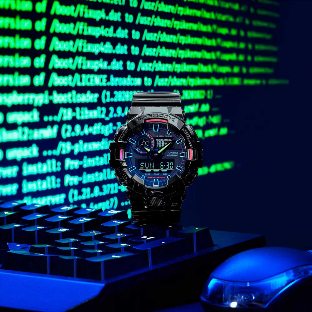Часы Casio GA-700RGB-1A