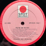 The Pasadena Roof Orchestra ‎– Puttin' On The Ritz (Англия 1983г.)