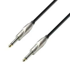 Adam Hall K3IPP0600 - кабель инструментальный, TRS (jack) 6,3 mm mono - TRS (jack) 6,3 mm mono, 0.22