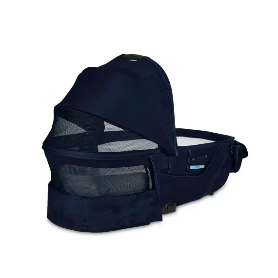 Детская коляска Cybex Priam IV 3 в 1 Rebellious Luxury Denim Blue