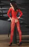 LC 17086 Abra bodystocking Red