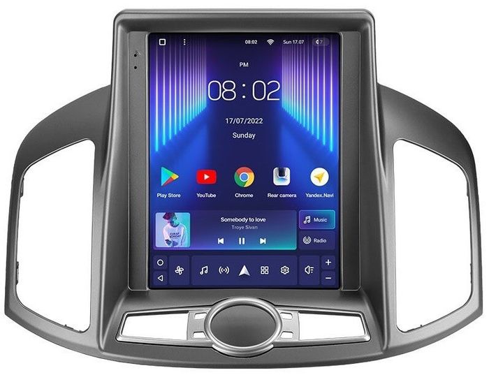 Магнитола для Chevrolet Captiva 2011-2015 - Teyes TPRO 2 монитор 9.7" QLED в стиле "Тесла" на Android 10, Быстрая, 4G SIM-слот