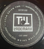 Till Lindemann / Meine Welt (7" Vinyl Single)