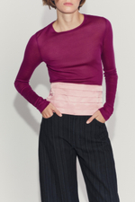 ФУТБОЛКА SUPIMA® С ДЛИННЫМИ РУКАВАМИ — ZARA