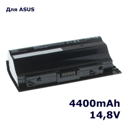Аккумулятор AnyBatt 4400mAh, для G75VW G75VX G75VX-CV119H 90NLEC612W11845853AY G75VX-T4211H 90NLEC622W21E95813AY G75VX-T4212H 90NLEC622W21595813AY
