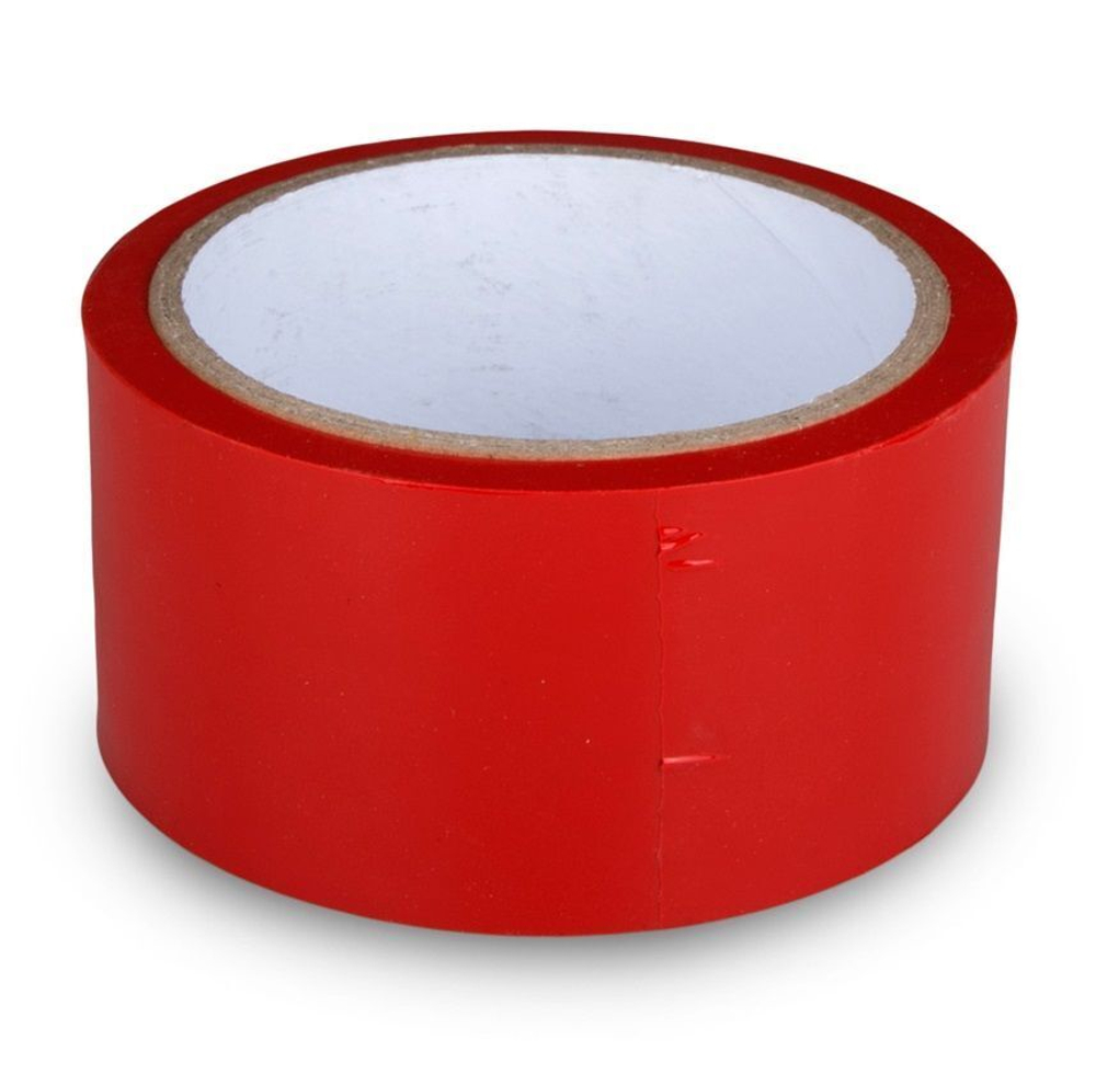 Красная лента для бондажа Easytoys Bondage Tape - 20 м