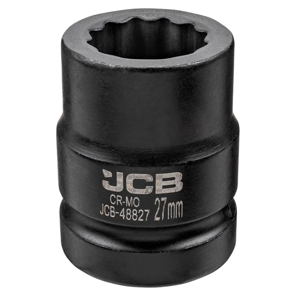 Головка ударная 27мм (12гр.), 1'' JCB JCB-48827