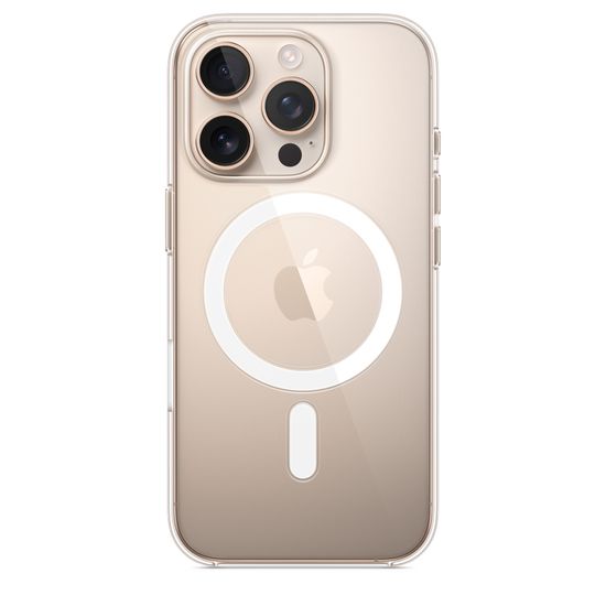 Чехол Apple для iPhone 16 Pro Max с MagSafe прозрачный