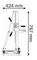 Стойка сверлильного станка Bosch GCR 180 Professional 0601190100 размеры