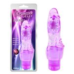 Фиолетовый вибратор Embrace с шипиками - 19 см. (Цвет: фиолетовый)