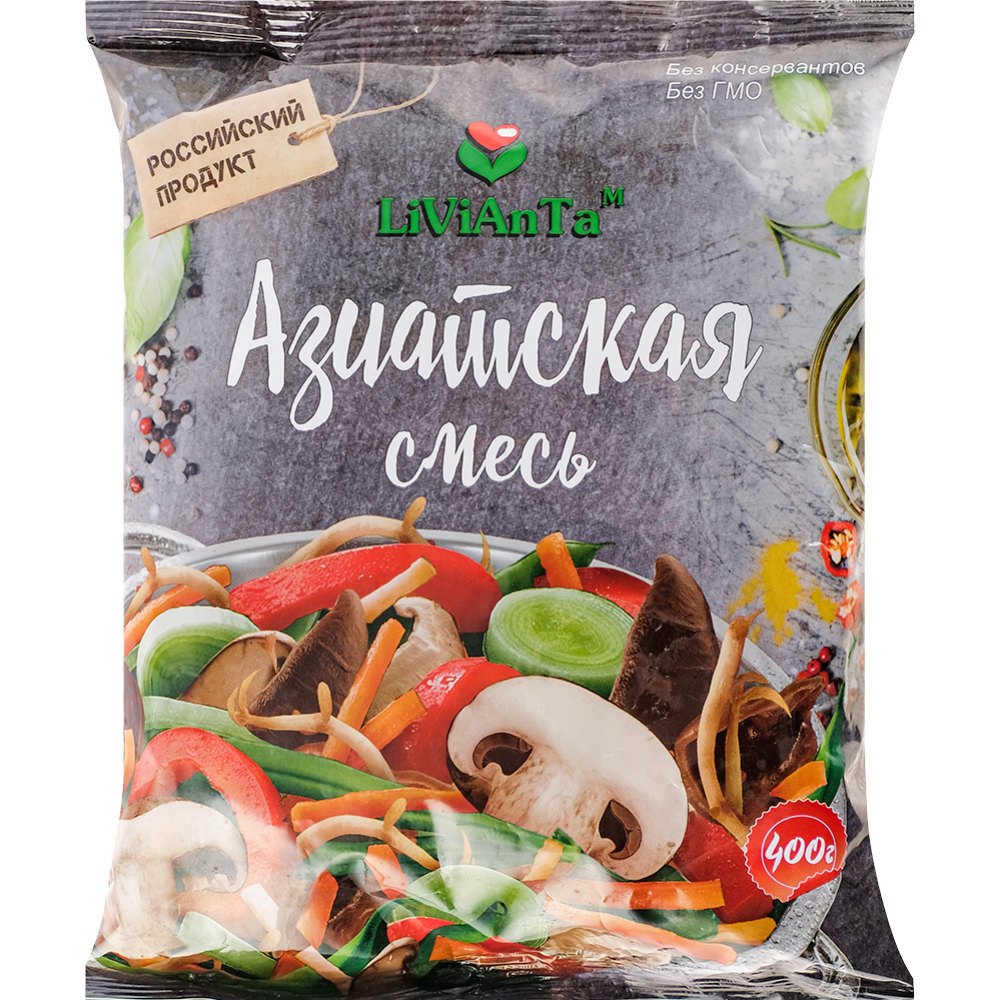 Смесь Азиатская 400гр LiViAnTa 1/10
