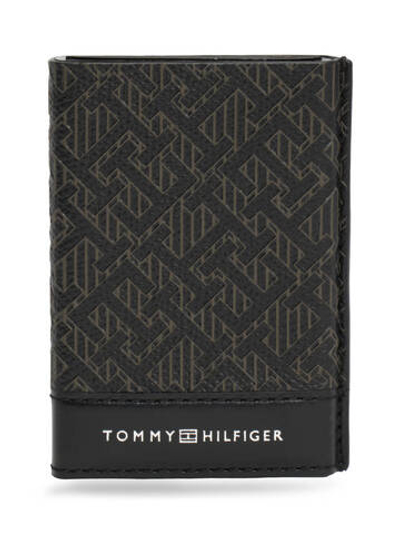Кожаные кардхолдеры Tommy Hilfiger - черный(AM0AM12783)