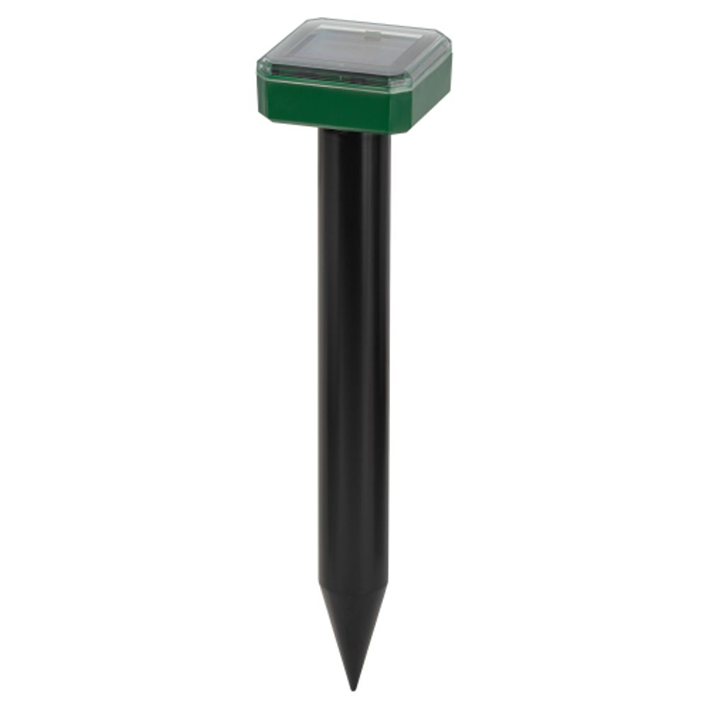 Отпугиватель кротов GREEN APPLE GARPK-02 на солнечной батарее, зуммер, пл. действия 500 кв.м. | GREEN APPLE