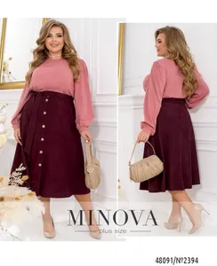 Юбка 2394-бордо Minova