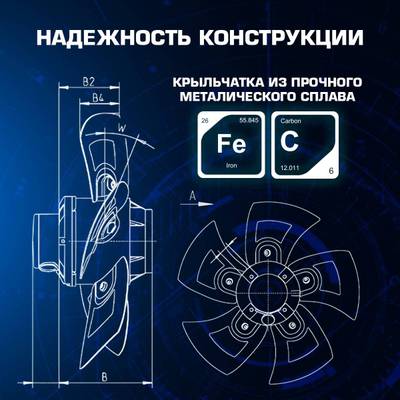 Электрический насос «Мобильный» 800W для надувных аттракционов ZJ108