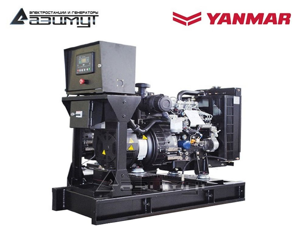 Дизельный генератор Азимут АДС-7-Т400-РЯ2 Yanmar с автозапуском